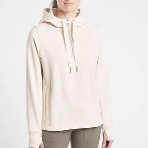 Athleta Cozy Karma Hoodie, Chantilly Cream M